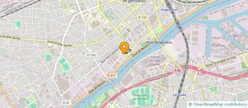 localisation de l'entreprise MADAME KARIMA HADID à ARGENTEUIL