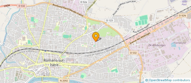 localisation de l'entreprise MADAME KARIMA HALKOUM  MONTELIMAR