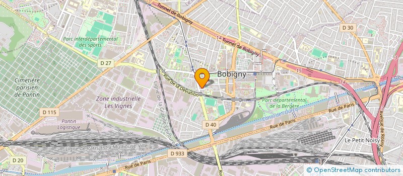 localisation de l'entreprise MADAME KARIMA HANI  BOBIGNY