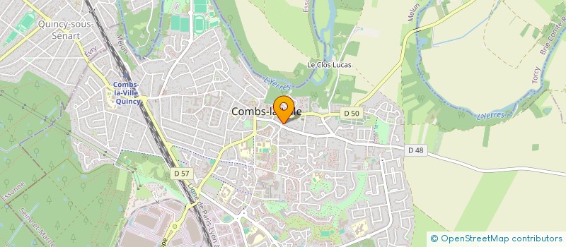 localisation de l'entreprise MADAME KARIMA HIMENE  COMBS-LA-VILLE