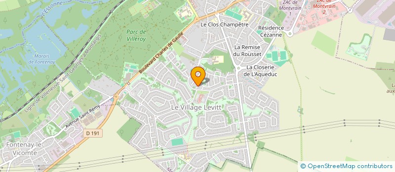 localisation de l'entreprise MADAME KARIMA KADDOUR à MENNECY