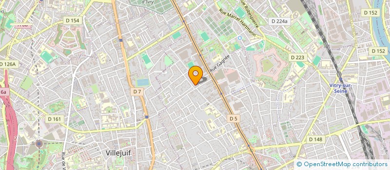 localisation de l'entreprise MADAME KARIMA KARECHE à VITRY-SUR-SEINE