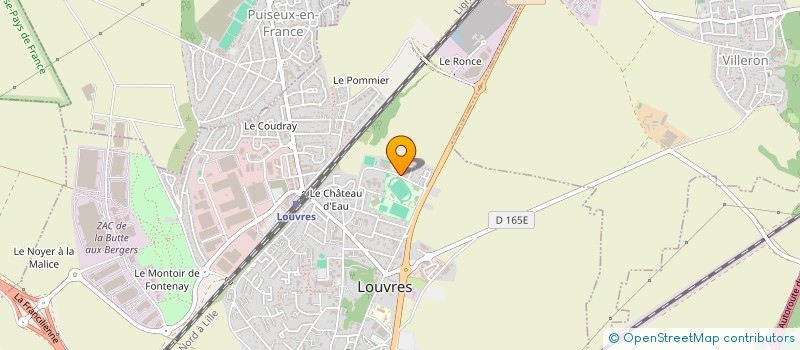 localisation de l'entreprise MADAME KARIMA KARIMA SAIDOUNI  LOUVRES