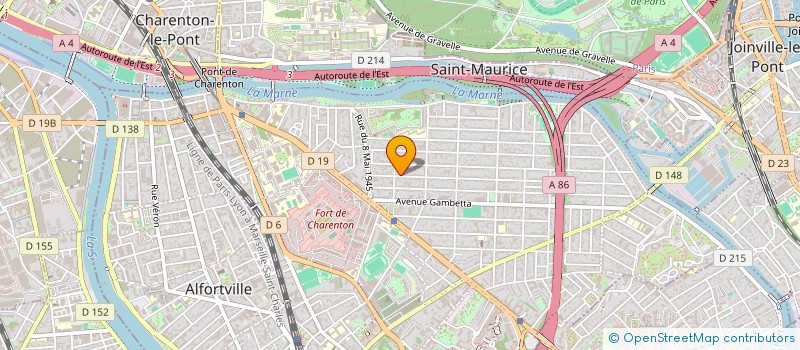 localisation de l'entreprise MADAME KARIMA KENNOUCHE à MAISONS-ALFORT