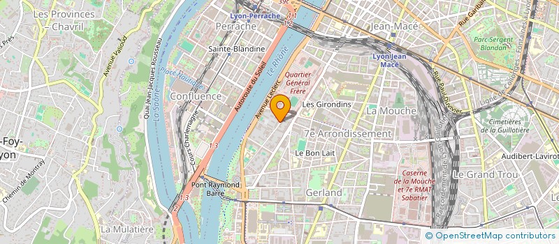 localisation de l'entreprise MADAME KARIMA KHATTABI  LYON