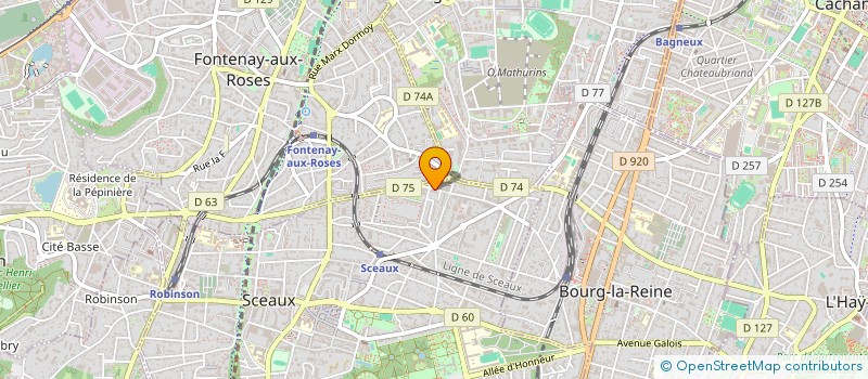 localisation de l'entreprise MADAME KARIMA KRID à SCEAUX