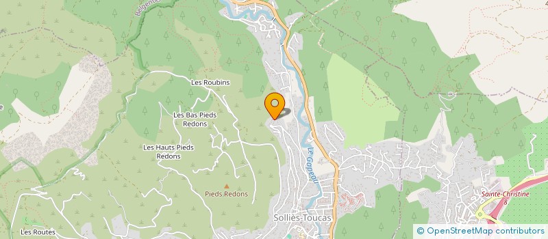 localisation de l'entreprise MADAME KARIMA LAHLALI  SOLLIES-TOUCAS