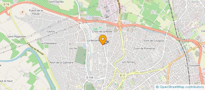 localisation de l'entreprise MADAME KARIMA LAMALLAOUI à BEZIERS