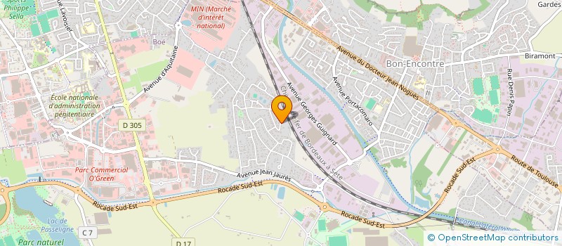 localisation de l'entreprise MADAME KARIMA MAHMOUDY  BOE