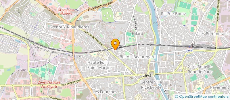 localisation de l'entreprise MADAME KARIMA MAKNANE à LAVAL