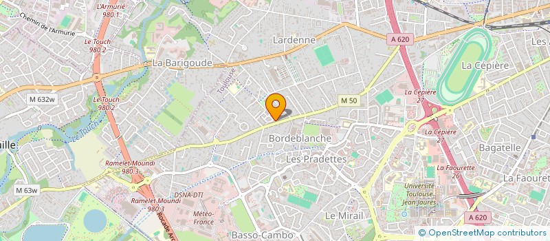 localisation de l'entreprise MADAME KARIMA MAMARI à TOULOUSE