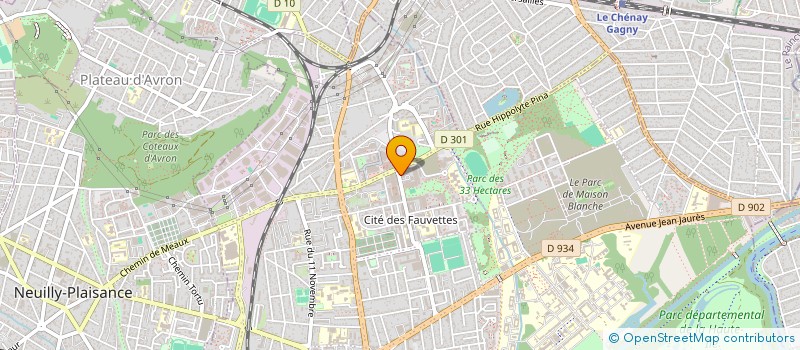 localisation de l'entreprise MADAME KARIMA MEDDAS  NEUILLY SUR MARNE