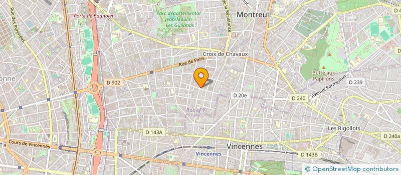 localisation de l'entreprise MADAME KARIMA MEKKAOUI à MONTREUIL