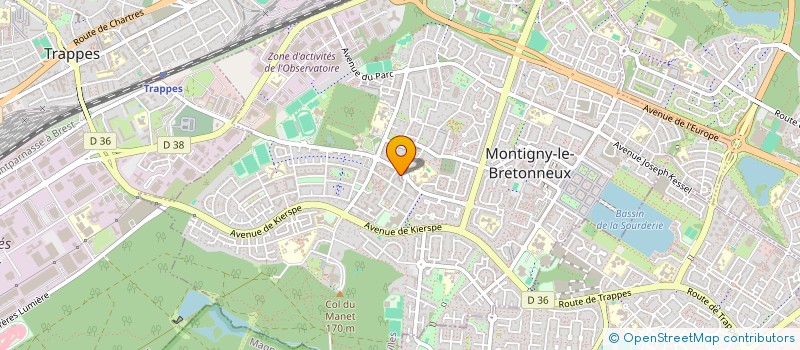 localisation de l'entreprise MADAME KARIMA MEZIANI à MONTIGNY-LE-BRETONNEUX