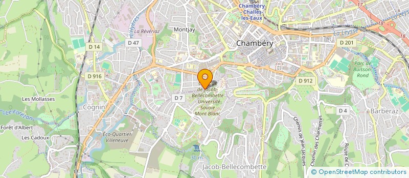 localisation de l'entreprise MADAME KARIMA MOKRANE à CHAMBERY