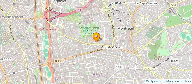 localisation de l'entreprise MADAME KARIMA MOUNSI à MONTREUIL
