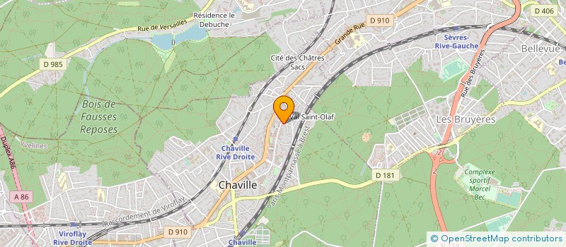 localisation de l'entreprise MADAME KARIMA NAFA à CHAVILLE