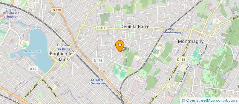 localisation de l'entreprise MADAME KARIMA NEMMAR  DEUIL-LA-BARRE