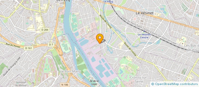 localisation de l'entreprise MADAME KARIMA RAHELA GANI à CROISSY-SUR-SEINE