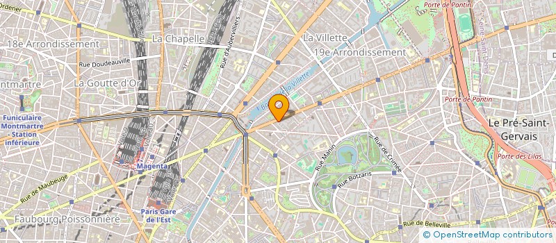 localisation de l'entreprise MADAME KARIMA RAIS  PARIS