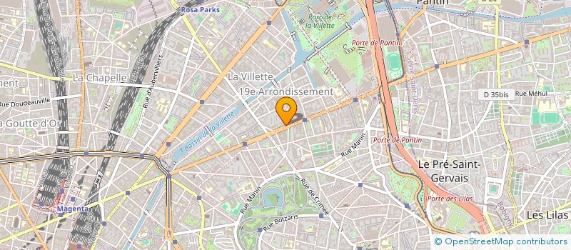 localisation de l'entreprise MADAME KARIMA RAMDANE  PARIS