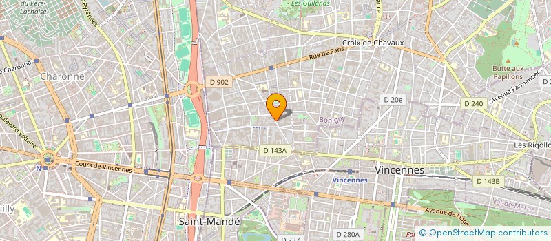 localisation de l'entreprise MADAME KARIMA REKHAMDJI à MONTREUIL