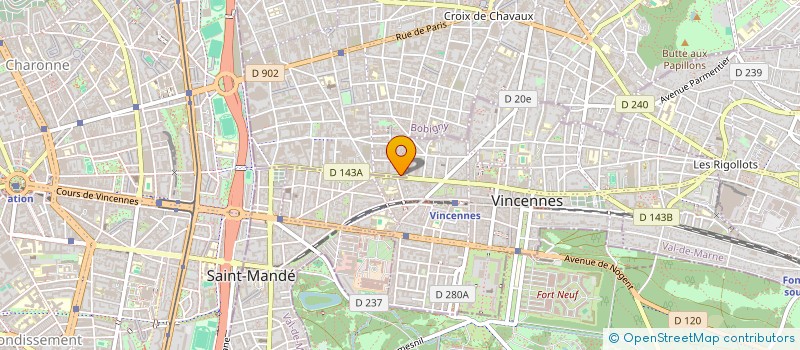 localisation de l'entreprise MADAME KARIMA ROUFI à MONTREUIL