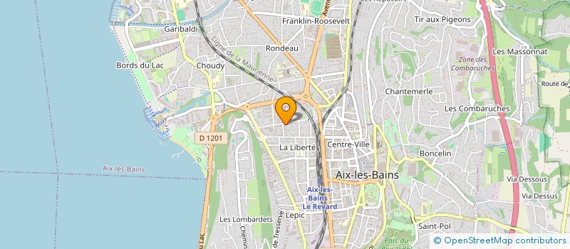 localisation de l'entreprise MADAME KARIMA SAID à AIX-LES-BAINS