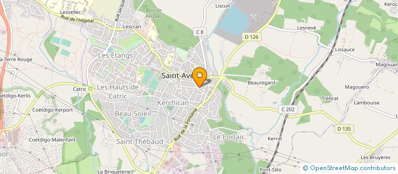 localisation de l'entreprise MADAME KARIMA SANA  SAINT-AVE