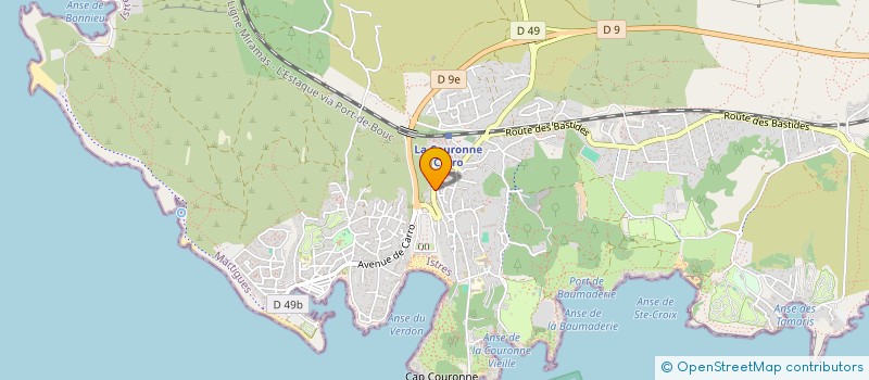 localisation de l'entreprise MADAME KARIMA SELLAMI à MARTIGUES