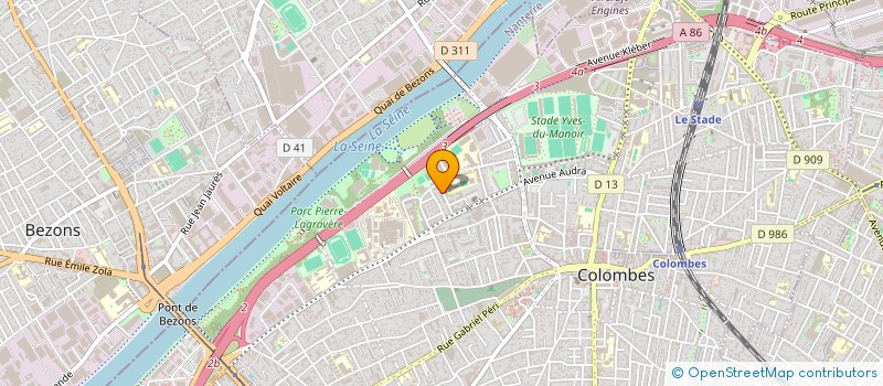 localisation de l'entreprise MADAME KARIMA SIDHOUM  COLOMBES