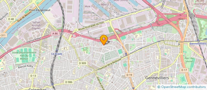 localisation de l'entreprise MADAME KARIMA TOUATI à ASNIERES-SUR-SEINE