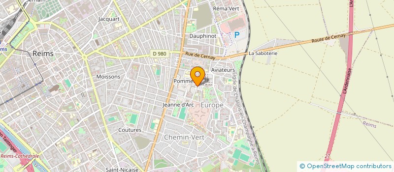 localisation de l'entreprise MADAME KARIMA TRABELSI  REIMS