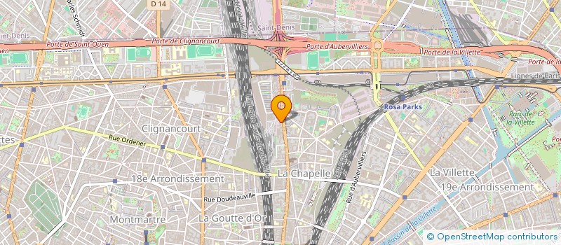 localisation de l'entreprise MADAME KARIMA TROUDI  PARIS