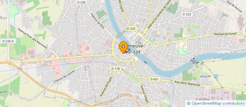 localisation de l'entreprise MADAME KARIMA YAZOUZI  VILLENEUVE-SUR-LOT