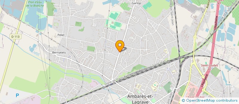 localisation de l'entreprise MADAME KARIME RIABI  AMBARES-ET-LAGRAVE