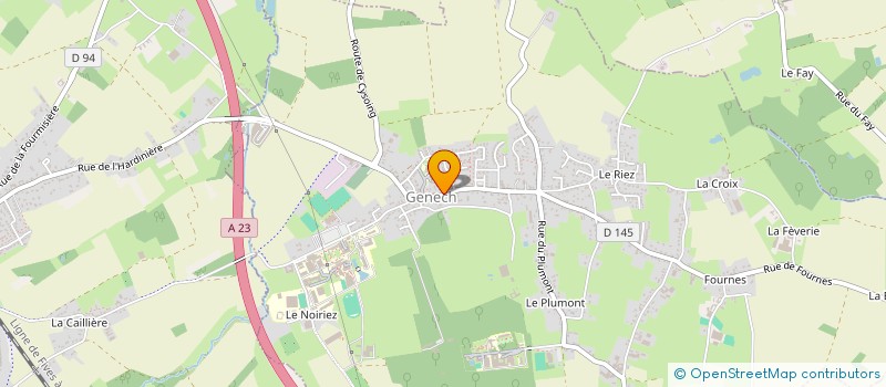 localisation de l'entreprise MADAME KARIMMA SEMMOUDI  GENECH