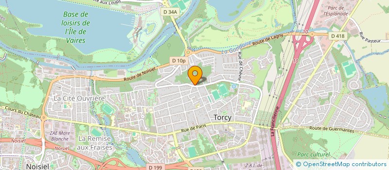 localisation de l'entreprise MADAME KARIN DEIBER  TORCY