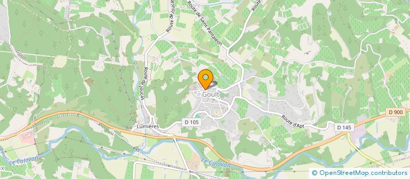 localisation de l'entreprise MADAME KARIN DELAUNAY  GOULT