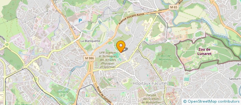 localisation de l'entreprise MADAME KARIN ESPINOSA MATA à MONTPELLIER