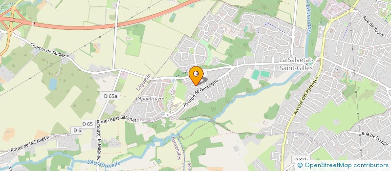 localisation de l'entreprise MADAME KARIN FRANZ  LA SALVETAT-SAINT-GILLES