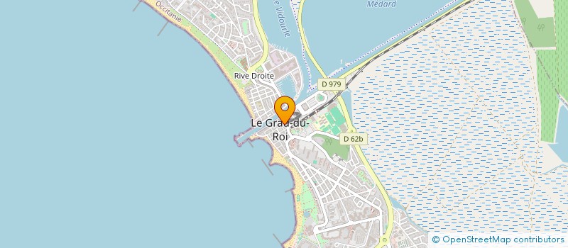 localisation de l'entreprise MADAME KARIN GAIGNAGE à LE GRAU-DU-ROI