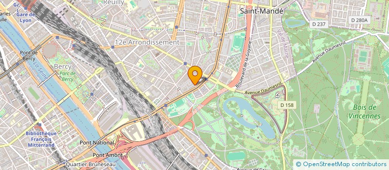 localisation de l'entreprise MADAME KARIN GAUSS  PARIS