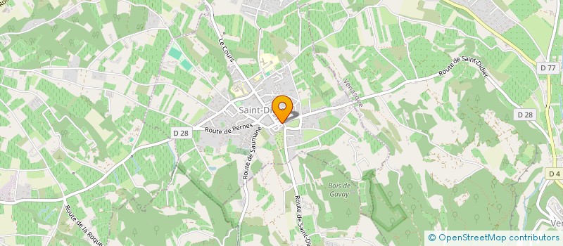 localisation de l'entreprise MADAME KARIN GENDREAU  SAINT-DIDIER