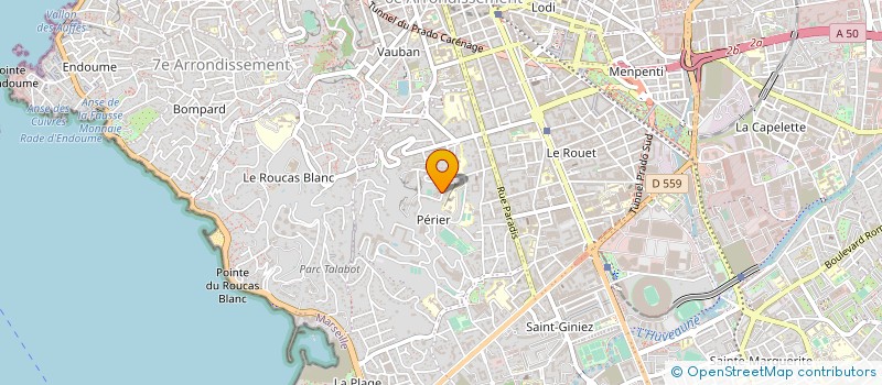 localisation de l'entreprise MADAME KARIN GILOT  MARSEILLE