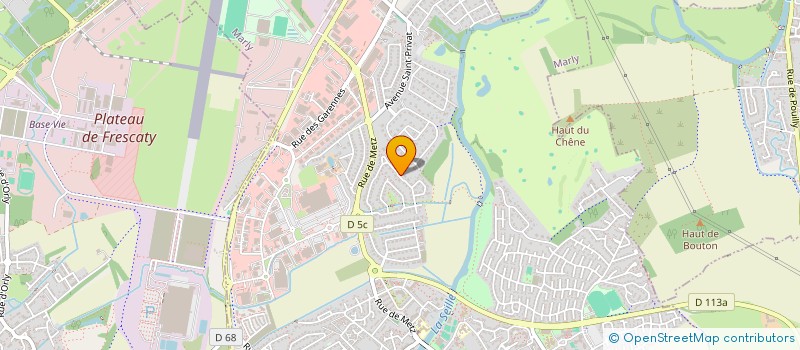 localisation de l'entreprise MADAME KARIN HENTZEN  MARLY