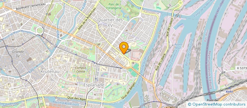 localisation de l'entreprise MADAME KARIN JILEK à STRASBOURG