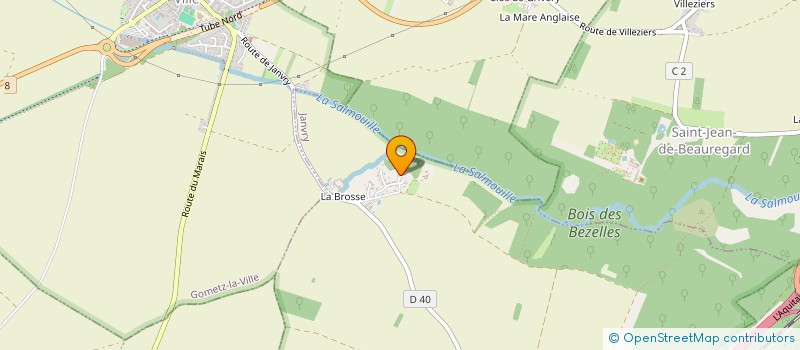 localisation de l'entreprise MADAME KARIN JORIS  JANVRY