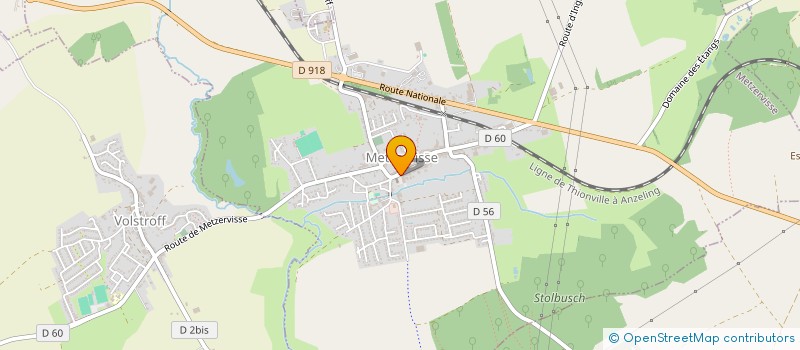 localisation de l'entreprise MADAME KARIN KREMER  METZERVISSE