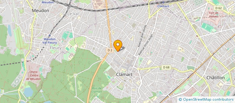 localisation de l'entreprise MADAME KARIN LOOPUYT  CLAMART
